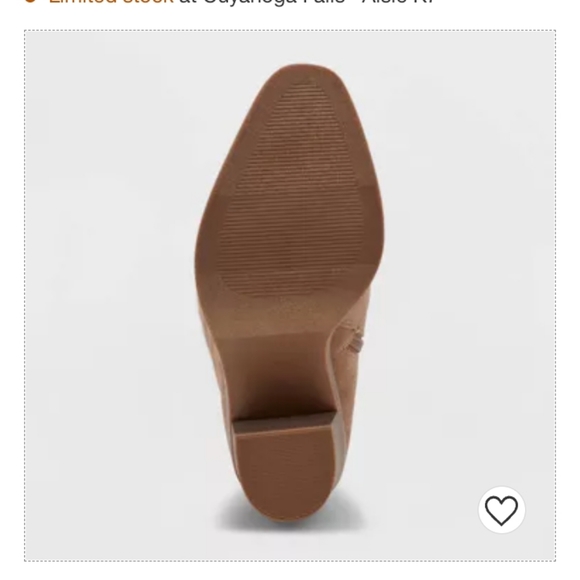 Universal Threads harlin/tall boots size 9.5 - Picture 4 of 6